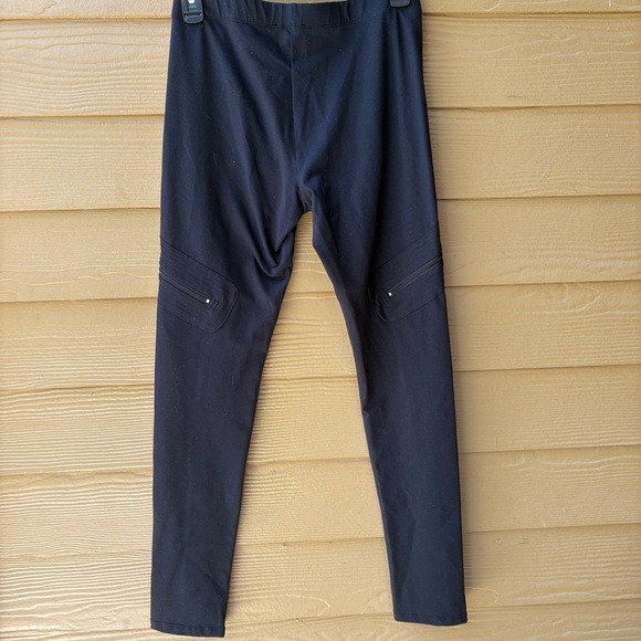 Vivienne Tam Black Leggings Size Small - Picture 3 of 5